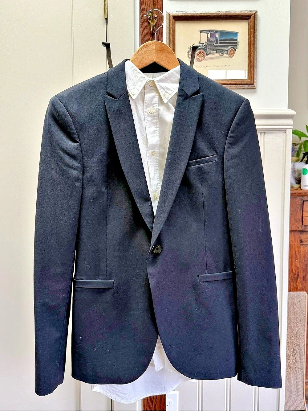 Zara Man Men's Black Blazer